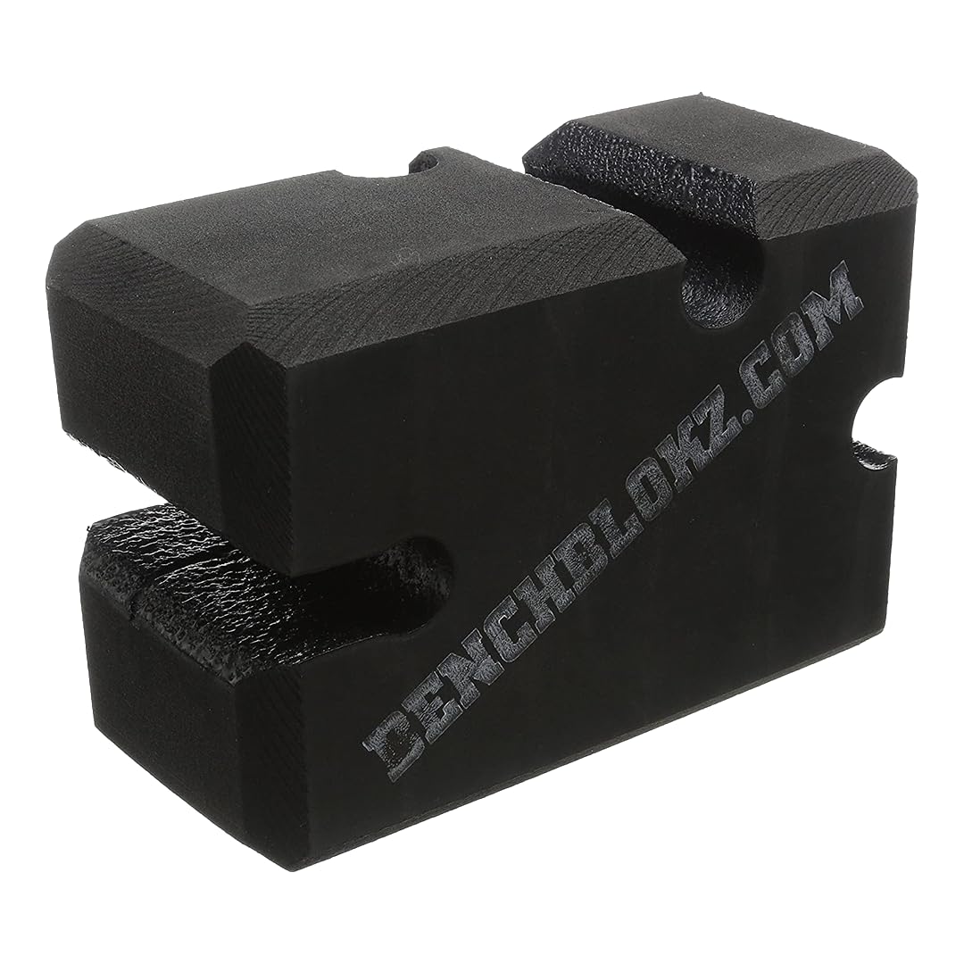 BenchBlokz 2-5 Bench Press Board (Pro Model) Adjustable Bench Block For Bench Pressing Increase Weight Safely from Multiple Depths from 3" to 7.5"