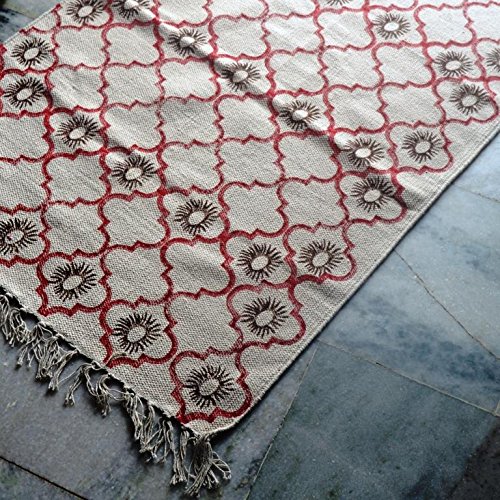 Zijderoude Perzisch, Turks, Afghaans Kilim gebied tapijt, katoenen tapijt, handgemaakte deurmat 2x3 voeten - Afbeelding 4
