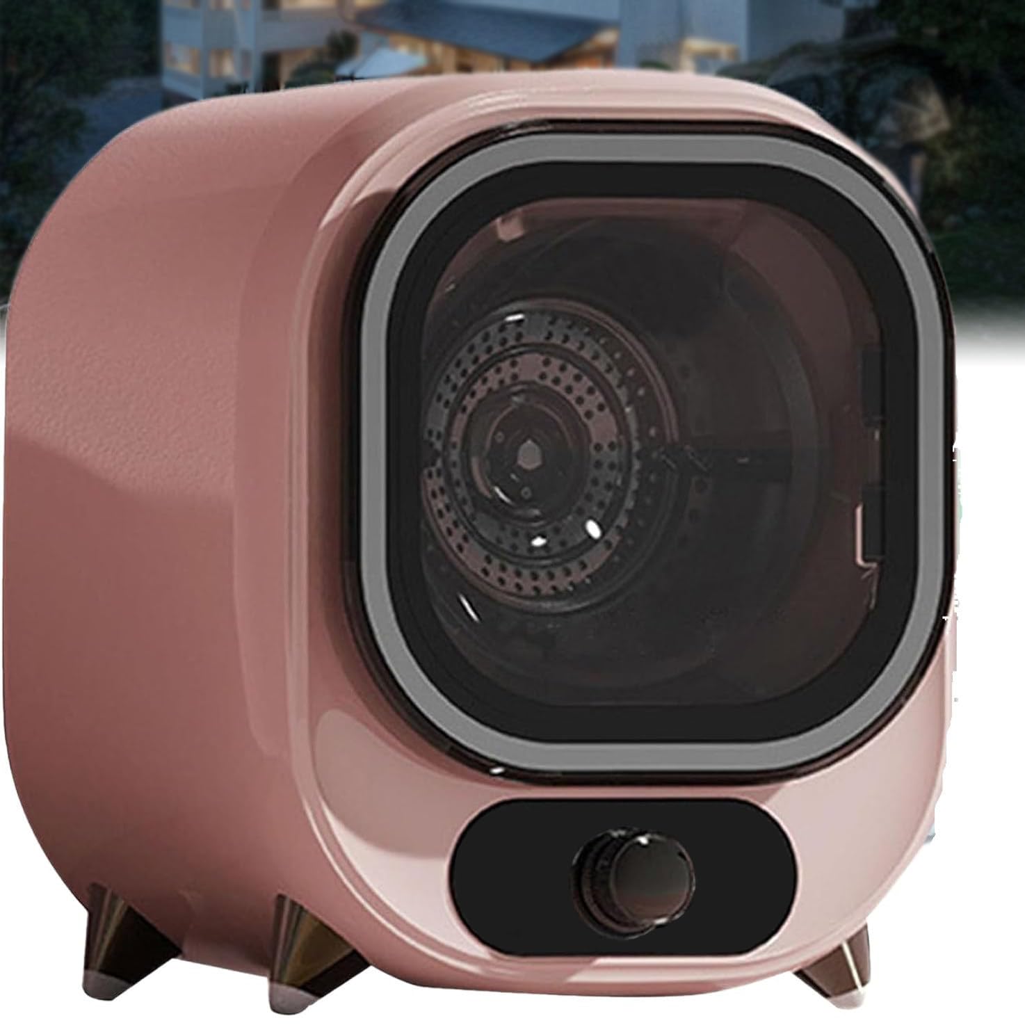 PrzenośNa Elektryczna Suszarka Kondensacyjna Do Ubrań, Do Domu, Mieszkań, Suszarka Wirowa O NośNośCi 0,8 Kg, Z PodwóJną Sondą Do Regulacji Temperatury Pink