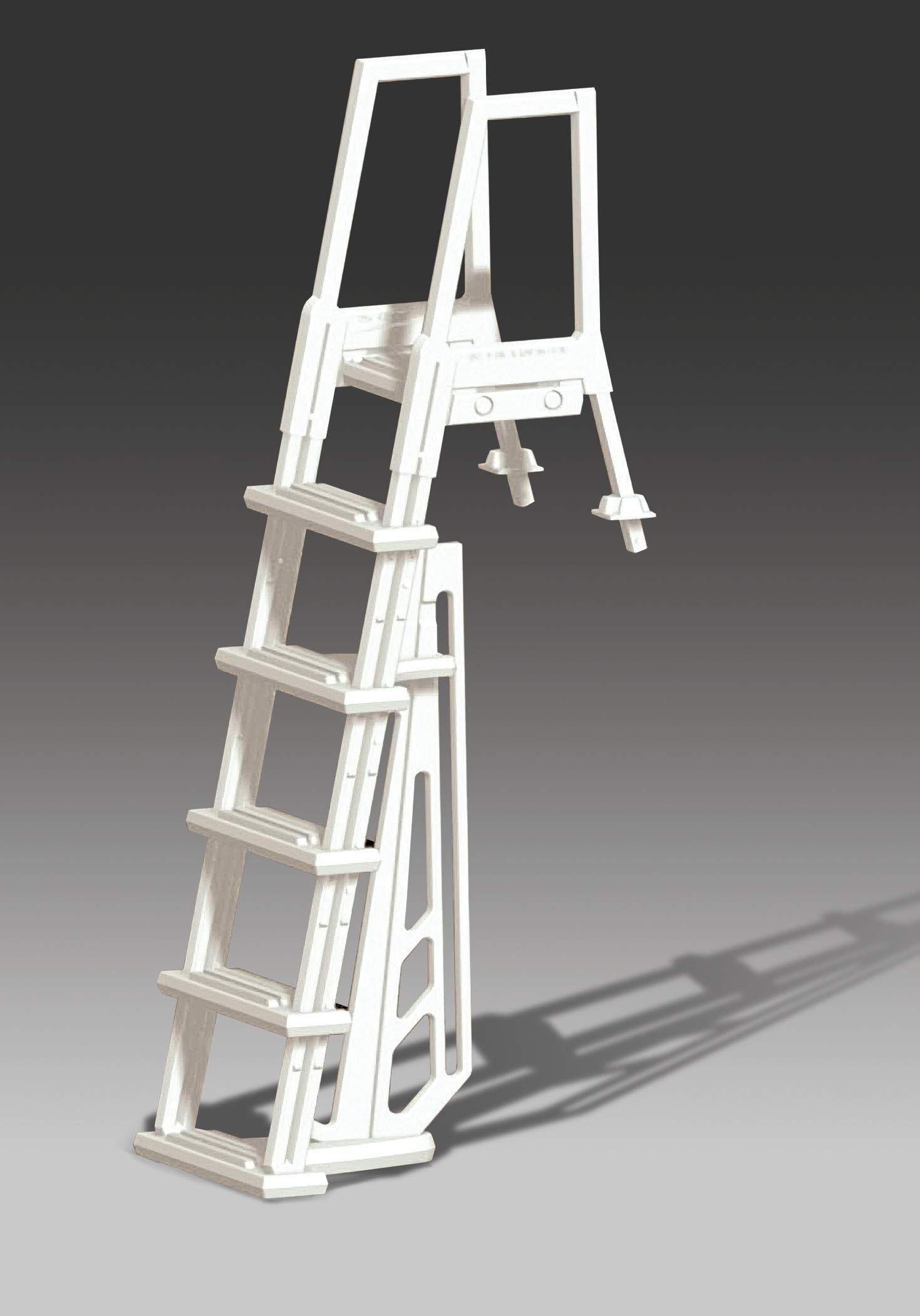 Aqua Select Heavy Duty Resin inPool Ladder with Entrapment Barrier