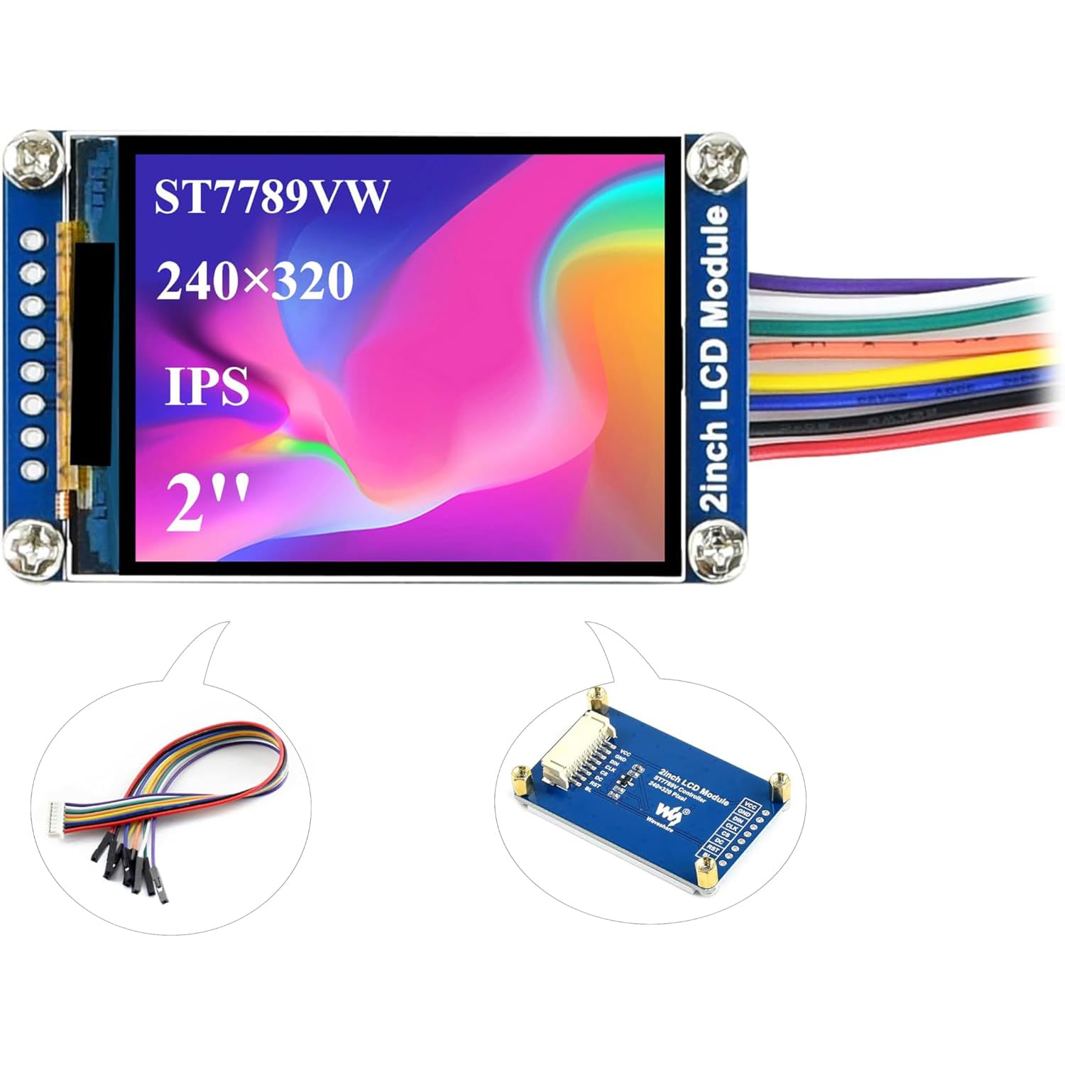 Amazon.co.jp: 2インチ 240X320 SPI LCD スクリーン ディスプレイ