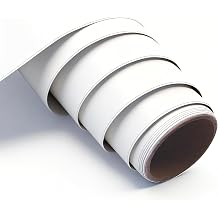 3ft x 5ft Matte White Car Vinyl Wrap Roll, Durable Easy Application Automotive Wrapping Film for Car Body Protection Matte White