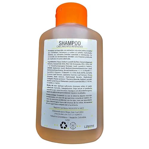 Miniatura 6 de Champú acondicionador y tónico (paquete de 3) champú mágico crecimiento intensivo Acondicionador Magic Hair Crecimiento Tonico capilar Crecimiento
