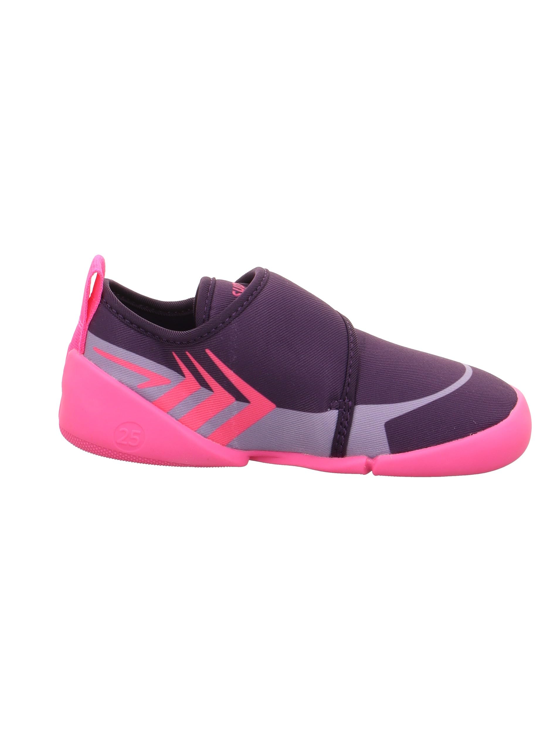 Superfit Mädchen Venti Lila/Pink 8500 Hausschuh, Lila Pink 8500, 34 EU Weit