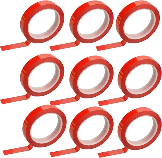 12 Pack Slim Graphic Chart Tape, YSLF Whiteboard Gridding Tape White