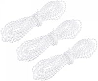 Vista 1 de uxcell Cordón de cadena con cuentas, 3.83 yardas, 3 piezas, persianas enrollables verticales romanas para cortinas de ventana, piezas de repuesto
