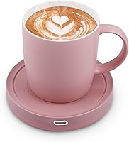 Vista 1 de BESTINNKITS Juego de café inteligente con encendido/apagado automático, taza con inducción por gravedad para uso en escritorio de oficina