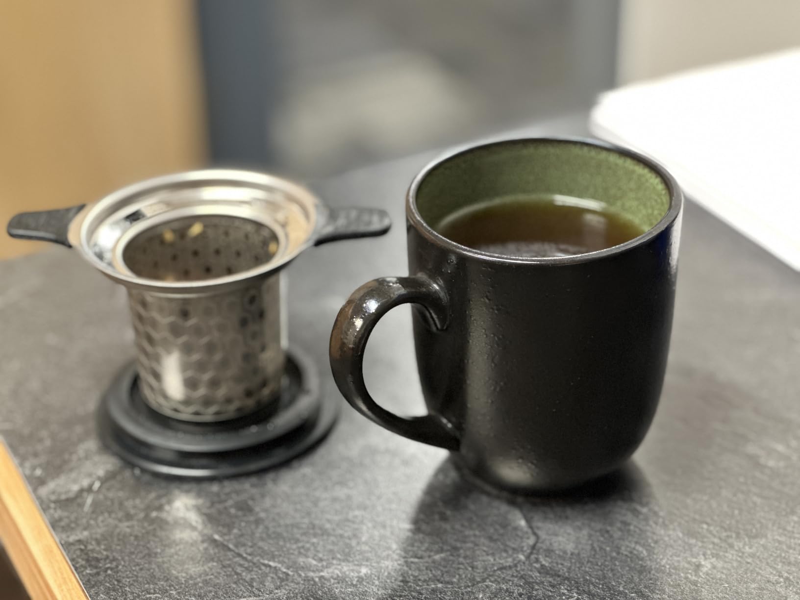 Reinmoson 1 Pack Tea Strainers for Loose Tea Single Cup