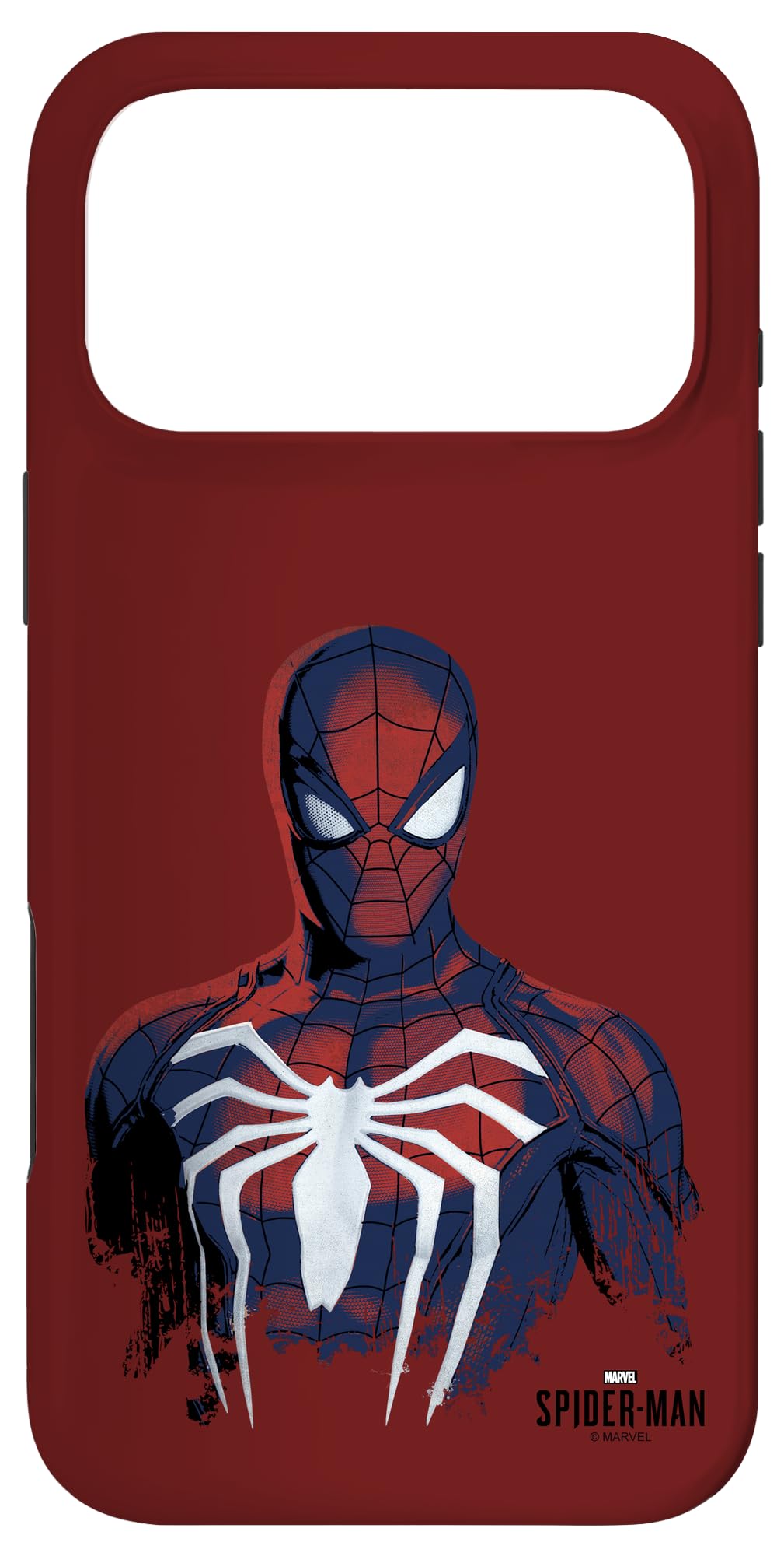 Marvel Spider-Man Painted Portrait Case for iPhone 17 Pro Max