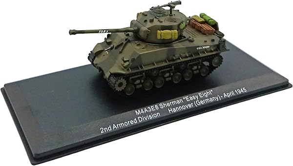 OPO 10 - Carro Armato M4A3E8 Sherman Easy Eight, Esercito Americano, Seconda Guerra Mondiale, Germania 1945 - Scala 1/72 - CM004 - 1