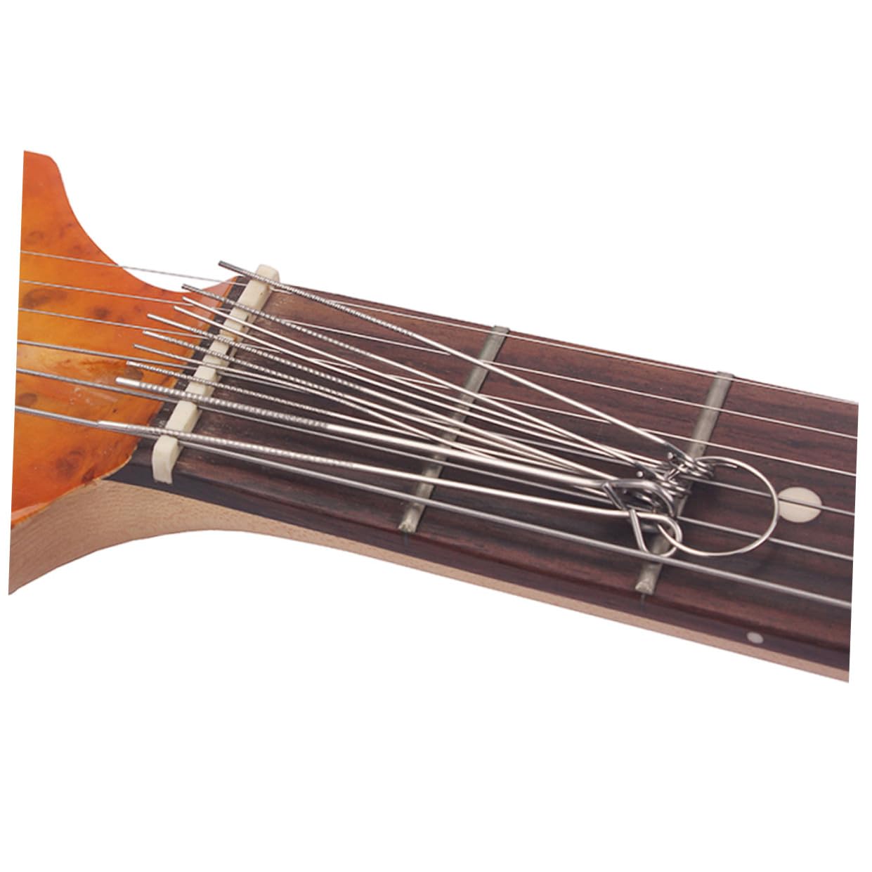 ibasenice 3pièces Set Outils De Luthier Pour Guitare Protecteur De Fret Outil De Tirage De Cheville De Pont Pour Entretien Guitare Accessoires Pratiques Pour Musiciens