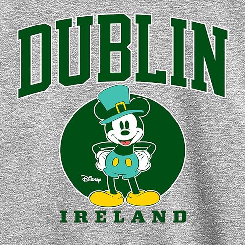 Disney Characters - Mickey & Friends - Dublin Ireland - Irish Mickey - Toddler and Youth Girls Short Sleeve Graphic T-Shirt3