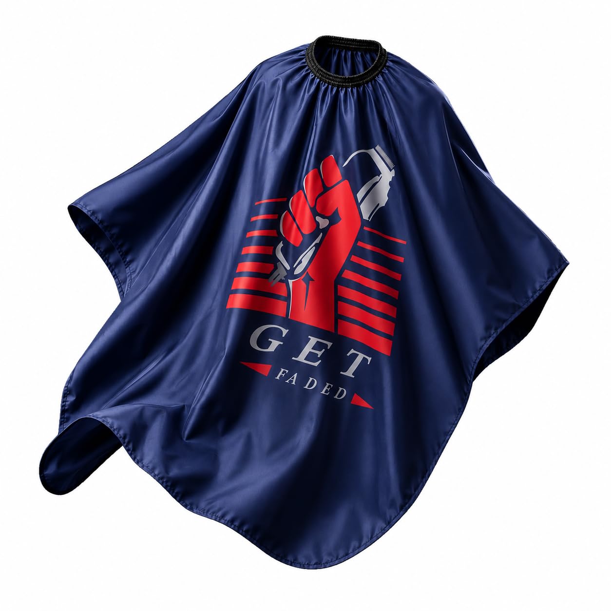 CRESCENT Professional Barber Salon Apron Hair Cutting Cape for Men & Women|Adjustable Neck Closure, Full Coverage Barber Sheet for Hair Cutting, Shaving, Beard Trimming & Spa Use-image-27