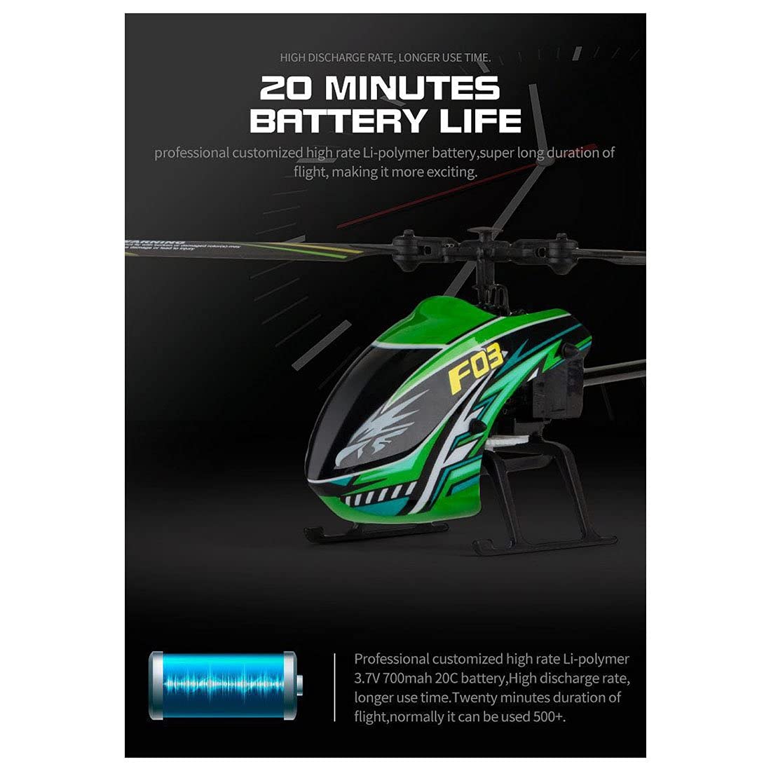 s-idee Helikopter zdalnie sterowany 01141 | V912 4,5 kanałowy 2,4 GHz z wyświetlaczem LCD i żyroskopem do wewnątrz i na zewnątrz gotowy do lotu