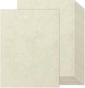 90 pcs Parchment Paper, 8.5 x11 Certificate Paper, 80 GSM