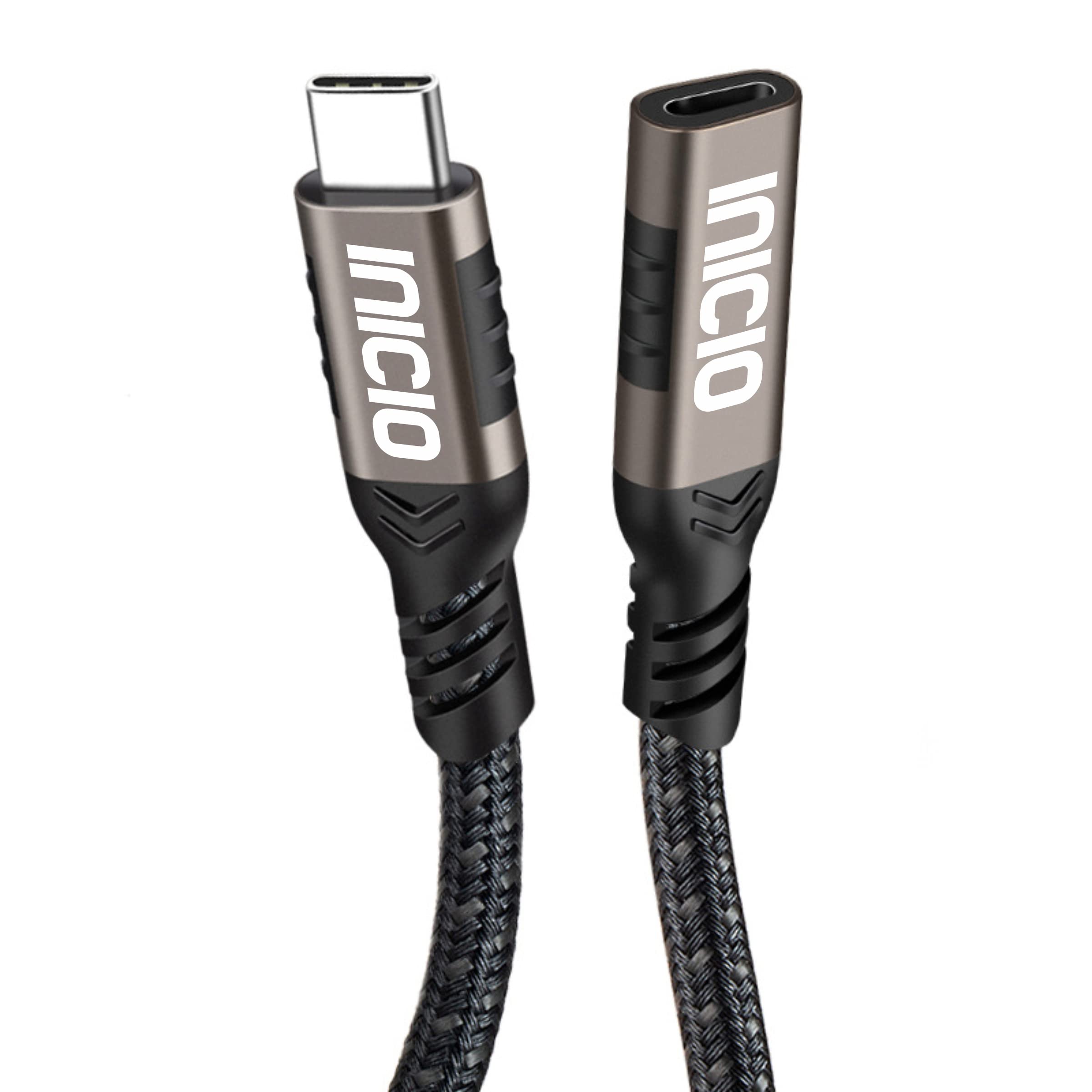 INICIO USB C Extension Cable 1.5m/5ft, Type-C 3.1 Gen 2 Male Female 4K60Hz Video 10Gbps Data 100W PD Thunderbolt Compatible For MacBook Pro Air iPad iPhone 16 15 XPS Spectre Envy Galaxy S24 S23 etc (B09WVG7WW1) Amazon Price History, Amazon Price Tracker