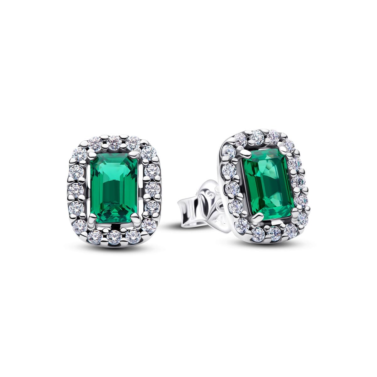 Pandora Sparkling Rectangular Stud Earrings 294501C01 Ohrringe