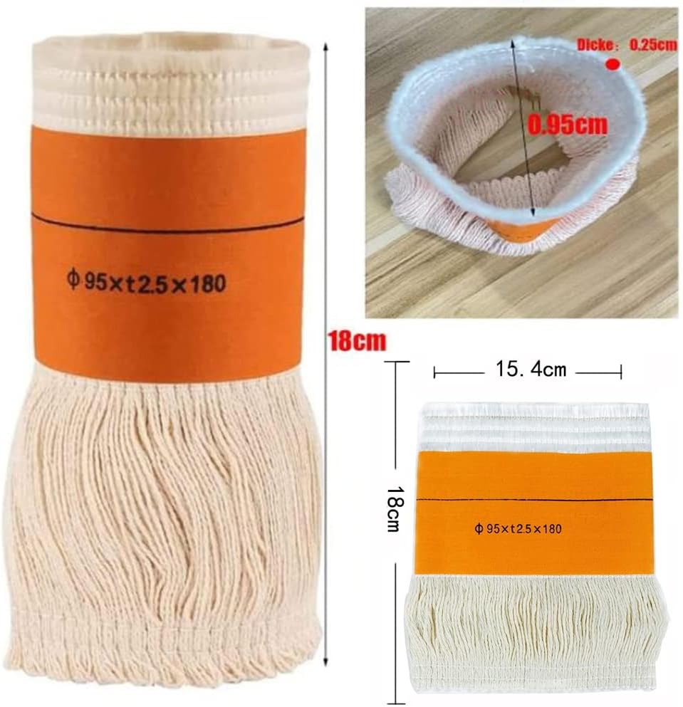 LKP 2pcs Kerosene Heater Wick Replacement, Wick for Kerosene Portable Camping Stove, Kerosene Heater Cooker Replacement Wick for Indoor Outdoor (Size : 6 Pieces)