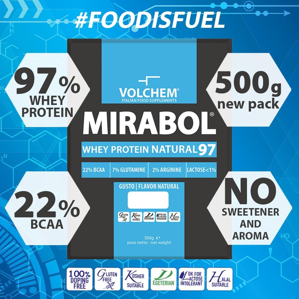 Volchem Mirabol Whey Protein (500 g, Natural)