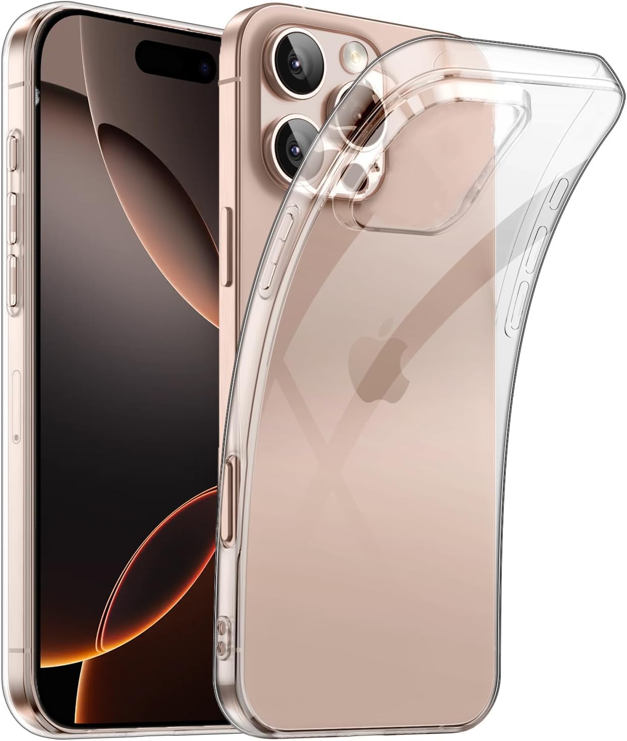 KP TECHNOLOGY Case For iPhone 16 Pro Max, Clear Case Thin Transparent Silicone Gel Cover Case for iPhone 16 Pro Max (Clear) KP TECHNOLOGY Case For iPhone 16 Pro Max, Clear Case Thin Transparent Silicone Gel Cover Case for iPhone 16 Pro Max (Clear)