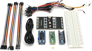 Coolwell Waveshare Raspberry Pi Pico Evaluation Kit Package B Include The Pico + Color LCD + IMU Sensor + GPIO Expander