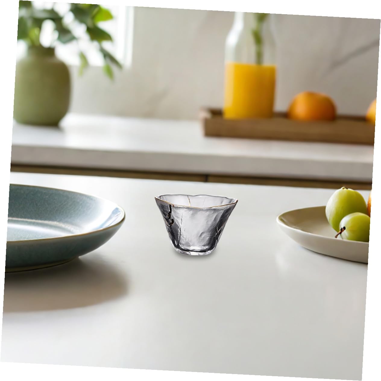 Alipis Tasse à Saké de Style Japonerie 4 Pièces en Verre 70 ML