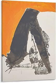 LEIZHAN Robert Motherwell Lll Large Canvas Printing Famous Paintings Office Home Wall Art Coffee Shop Wall Decoration Painting Artwork Room Aesthetic Poster Print Art Wall Painting Canvas Posters Gift