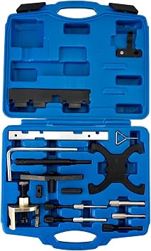 PHILTOP Engine Timing Tool Kit Camshaft Locking Tool Fit for Fiesta Focus Volvo Mazda 1.4 1.6 1.8 2.0 Di/TDCi/TDDi ECO-Boost 1.6 Ti-VCT 1.5 1.6 Replace 303-1097 303-1550