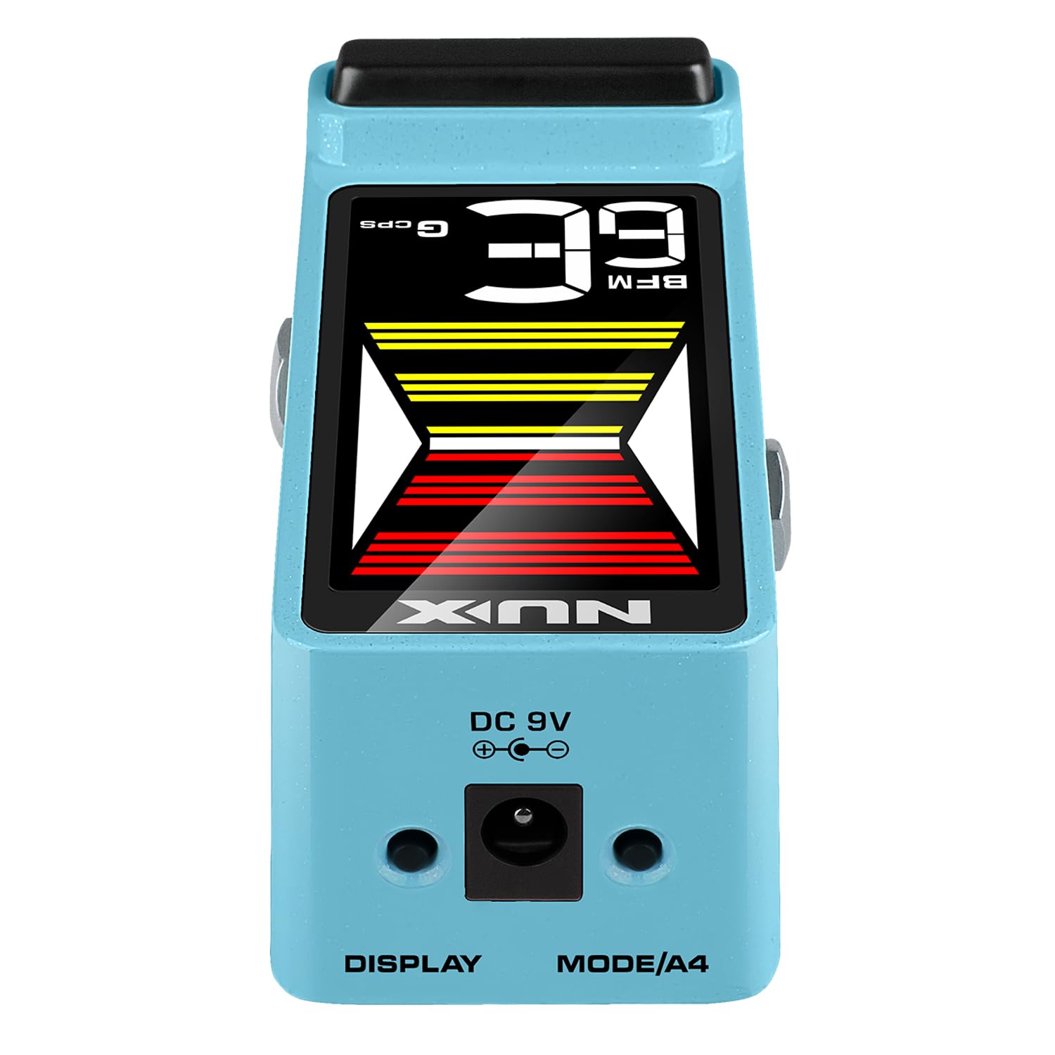 Nux NTU-3 MKII Flow Tune - Afinador con cable jack keepdrum, color azul