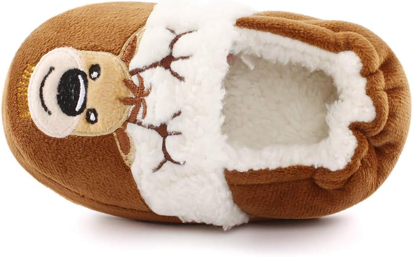 Générique Chaussons Enfant Hiver Chaud Chausson Fille Peluche Souple Confortable Pantoufle D'Intérieur Chaude Et Antidérapante