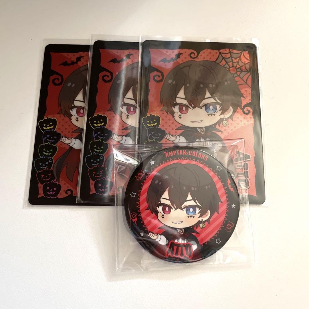 AMPTAK あっとくん ハロウィン 缶バッジ 【公式通販】