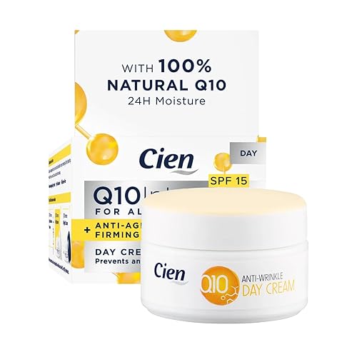 Miniatura 3 de Cien - Juego de 2 x 17fl oz Cien Anti-Arrugas DÍA  Crema de Noche  con Q10 Ácido Hialurónico y Vitamina E de Cien