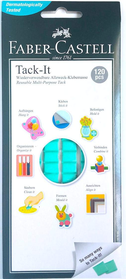 Faber-Castell Tack it 120pcs 75gms by faber castell