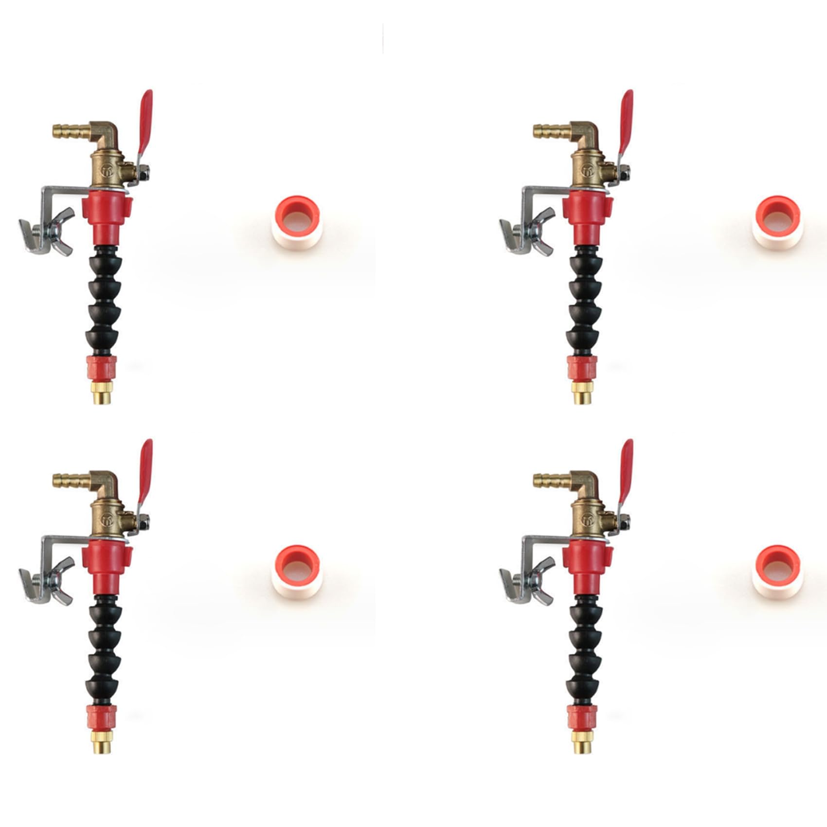 Ctrlzs Light 4X Dust Remover Water Sprayer Nozzle For Angle Grinder, Water Filling Device Sprinkler Nozzle For Tile Cutting Machine