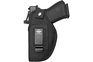 Glock 40 IWB/OWB 9mm Pistol Holster Custom Fit Kydex Holster