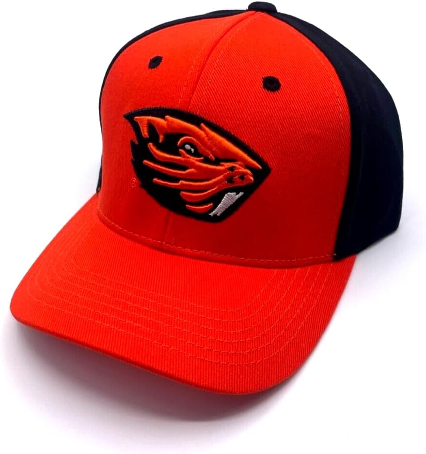 Officially Licensed Oregon State Classic Two-Tone Hat Adjustable Team Logo Embroidered Cap - Image 2