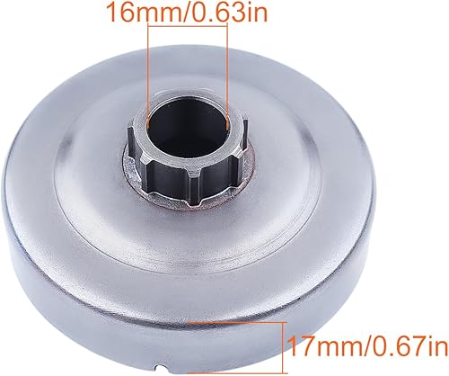 Miniatura 2 de Para Stihl 029 034 036 MS290 MS310 MS360 MS390 para motosierra .325-9T Kit de tambor de embrague, 1125-640-2006, 1125-007-1003