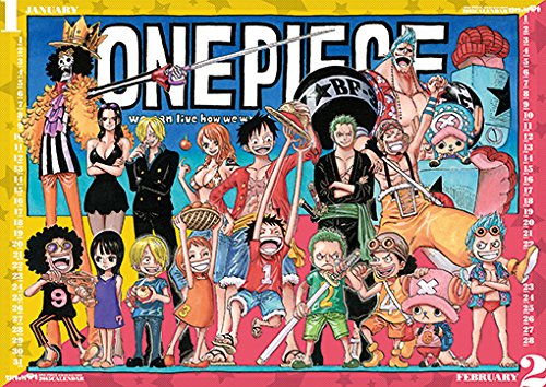 Amazon Co Jp One Piece コミックカレンダー15 壁掛け型 集英社コミックカレンダー15 尾田 栄一郎 文房具 オフィス用品