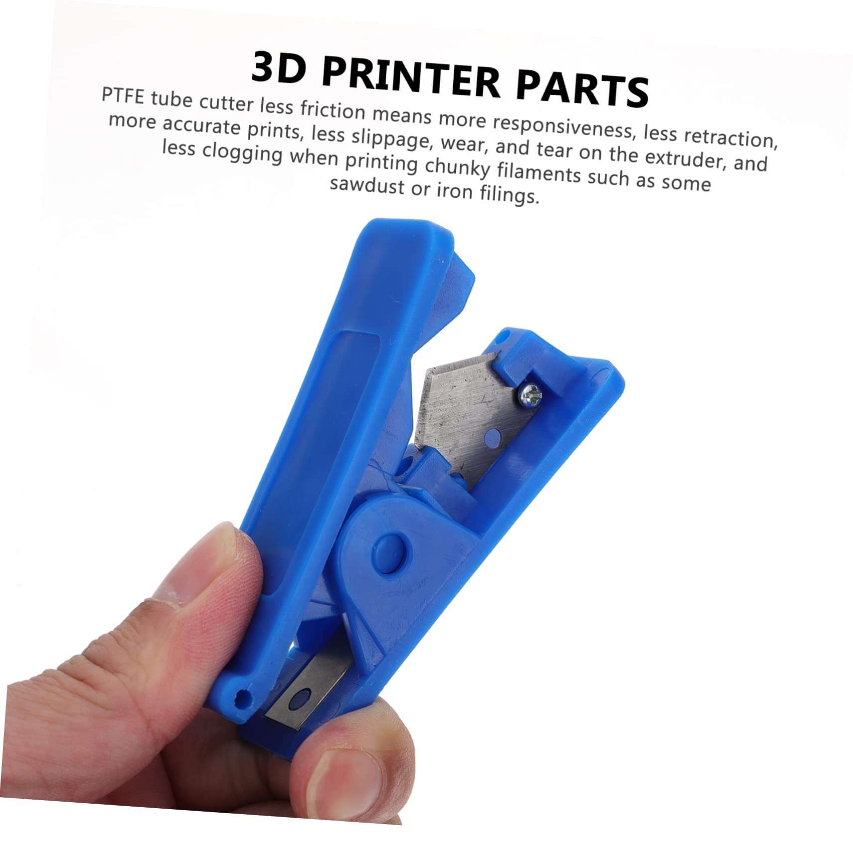 iplusmile 3ensembles Kit Pour Imprimante De Tuyaux Ptfe Coupe-tube Et Extrudeur Avec Silicone Pour Impression Précise Et