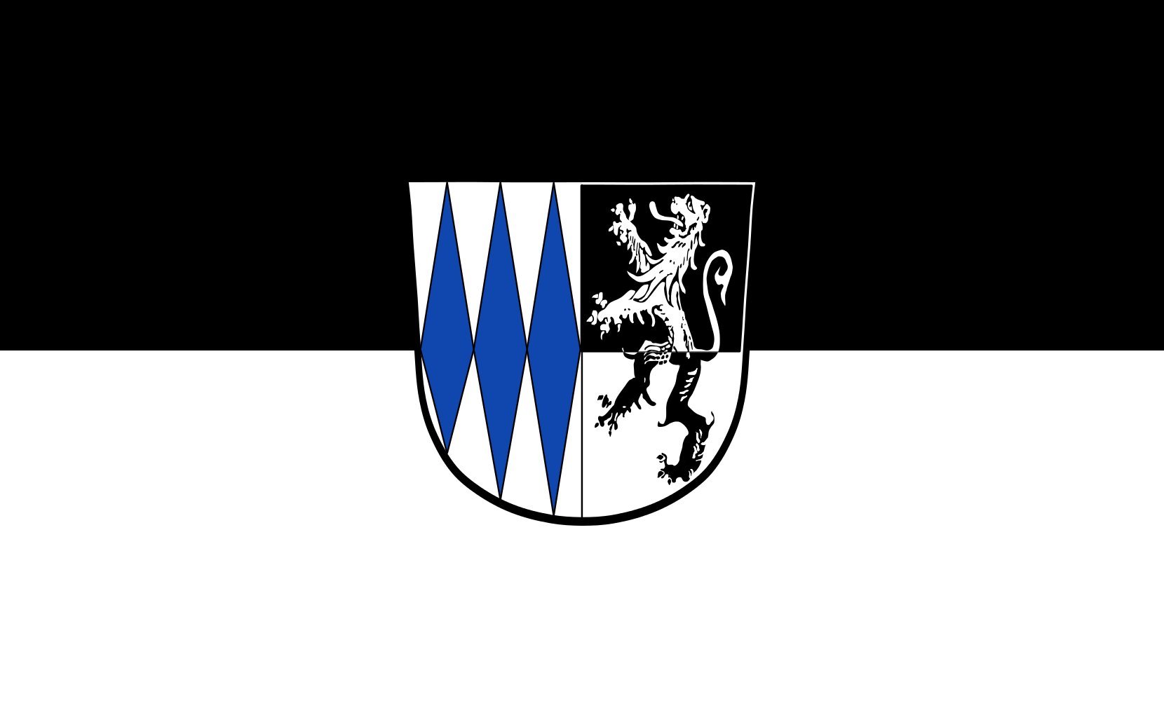 Drapeau extérieur Pfaffing de 90x150cm pour pavoiser votre jardin
