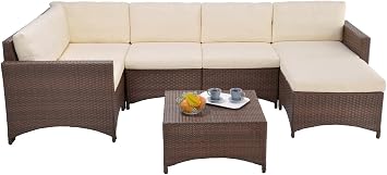 W Unlimited Studio Shine Dark Brown and Beige Conversation Set 1841A1C1M4O1T1