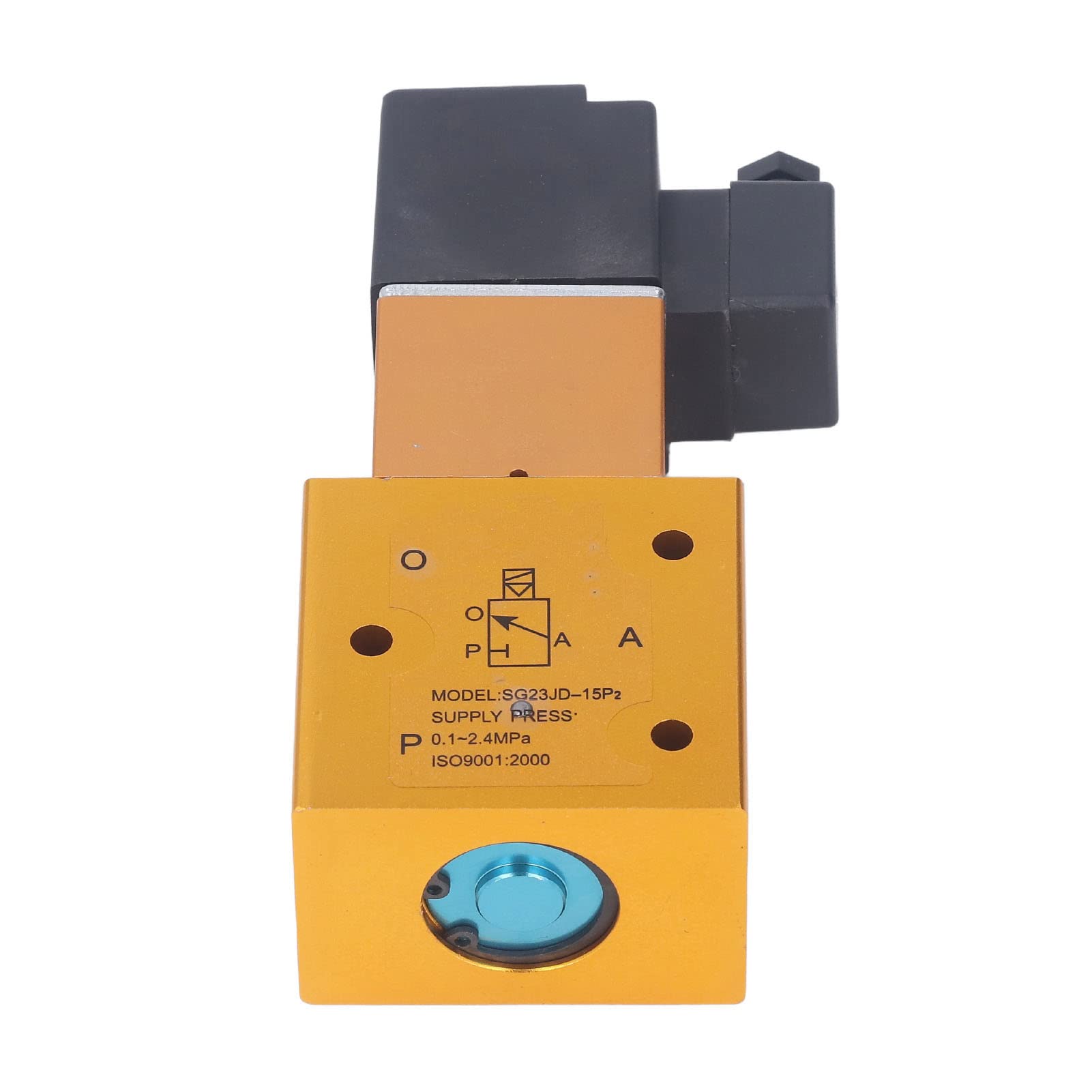 IEUMJNAT 3 Way 2 Position Solenoid Valve G1/2 Inch Outer Guide High Pressure Cut Off Directional for Production