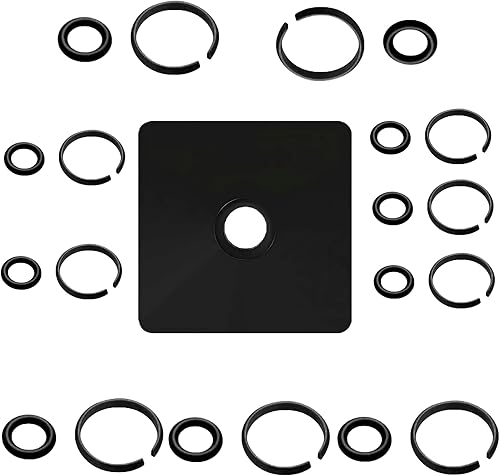 (5+5 juegos) Clip de anillo de retención de impacto de 38 y 12 con junta tórica para llave de impacto Milwaukee tipo eléctriconeumático, herramienta disponible en Yaxa Colombia