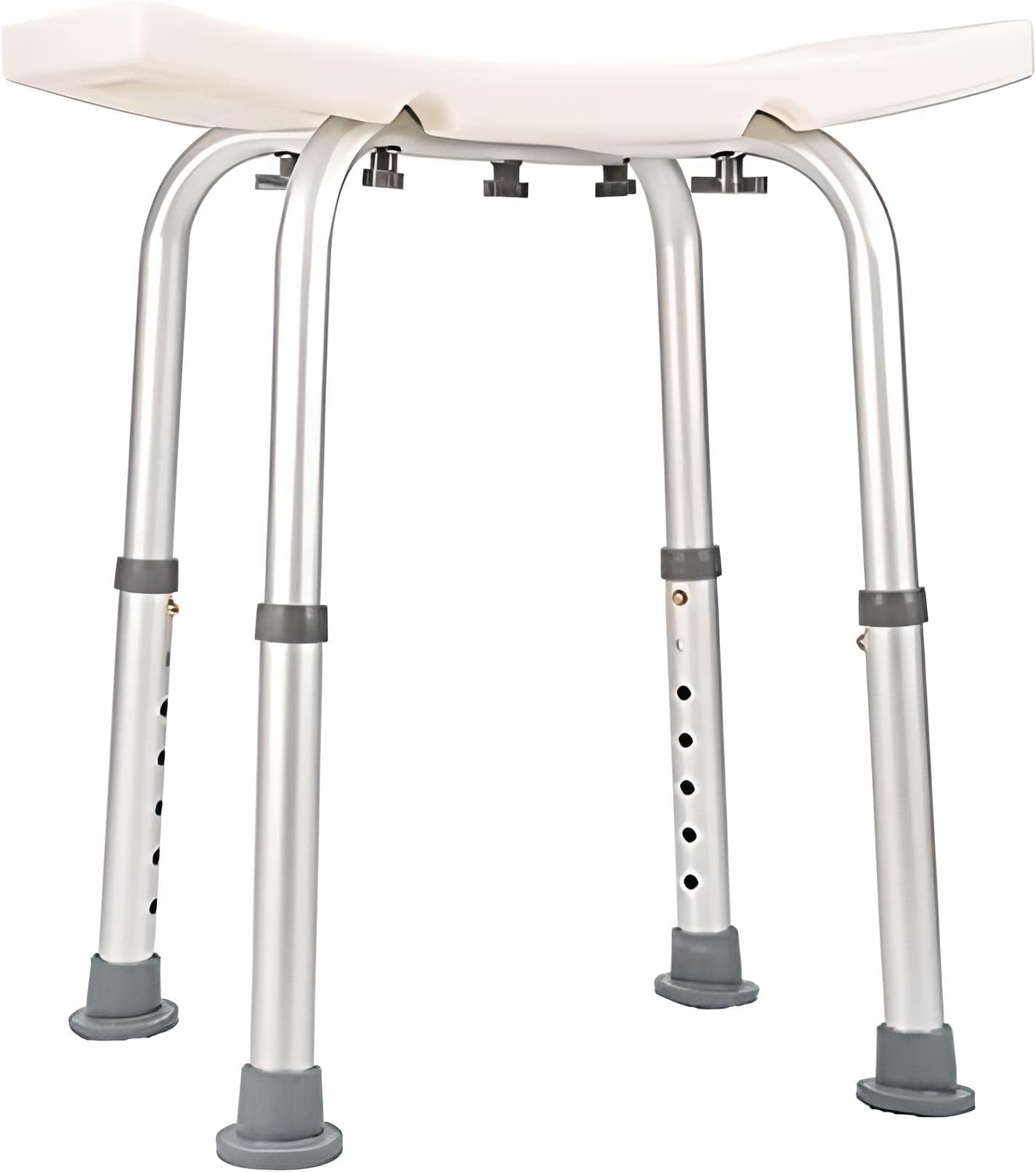 Healthline Trading Bath Bench Adjustable Height, Lightweight Compact and Smal...