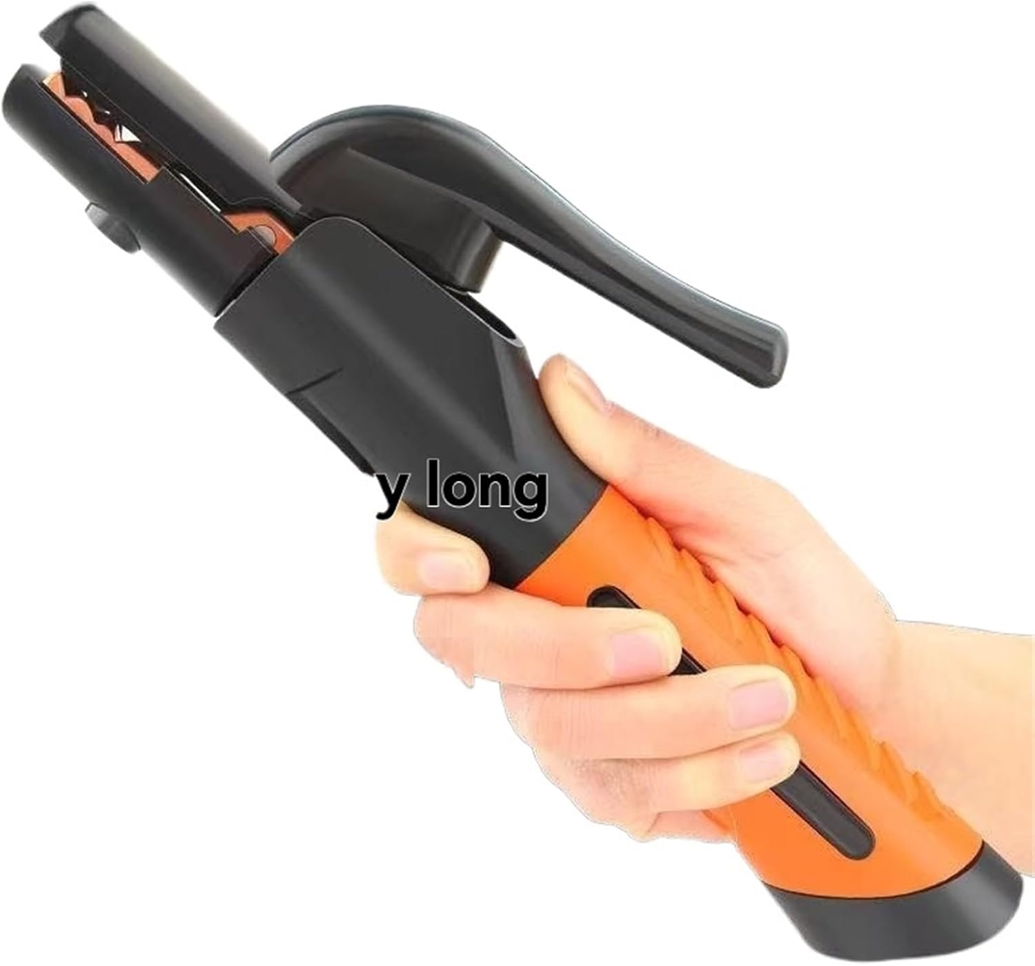 1pcs Welding Electrode Holder - Heat-Resistant 800A Heavy-Duty European Style, Thickened Industrial Grade Welding Pliers