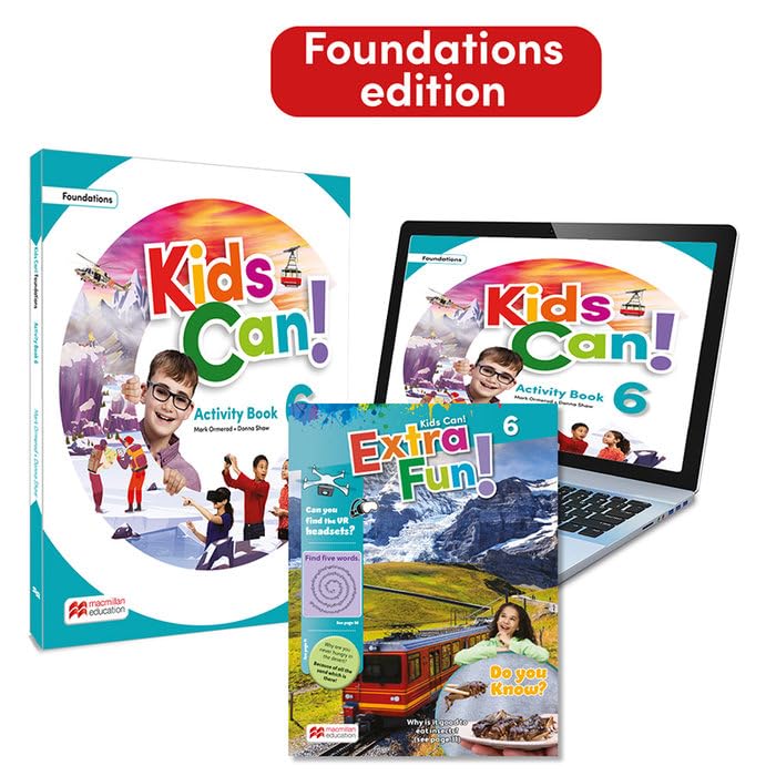 KIDS CAN! Foundations 6 Activity Book, ExtraFun & Pupil's App: con acceso a la versión digital