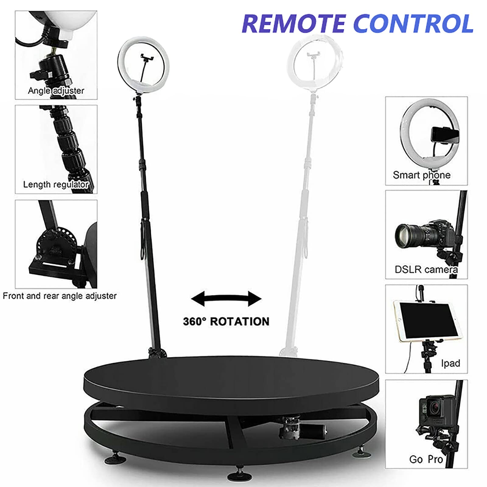 360度自撮りフォトブース Amazon.co.jp: 360度フォトブースマシン、パーティー用ソフトウェア