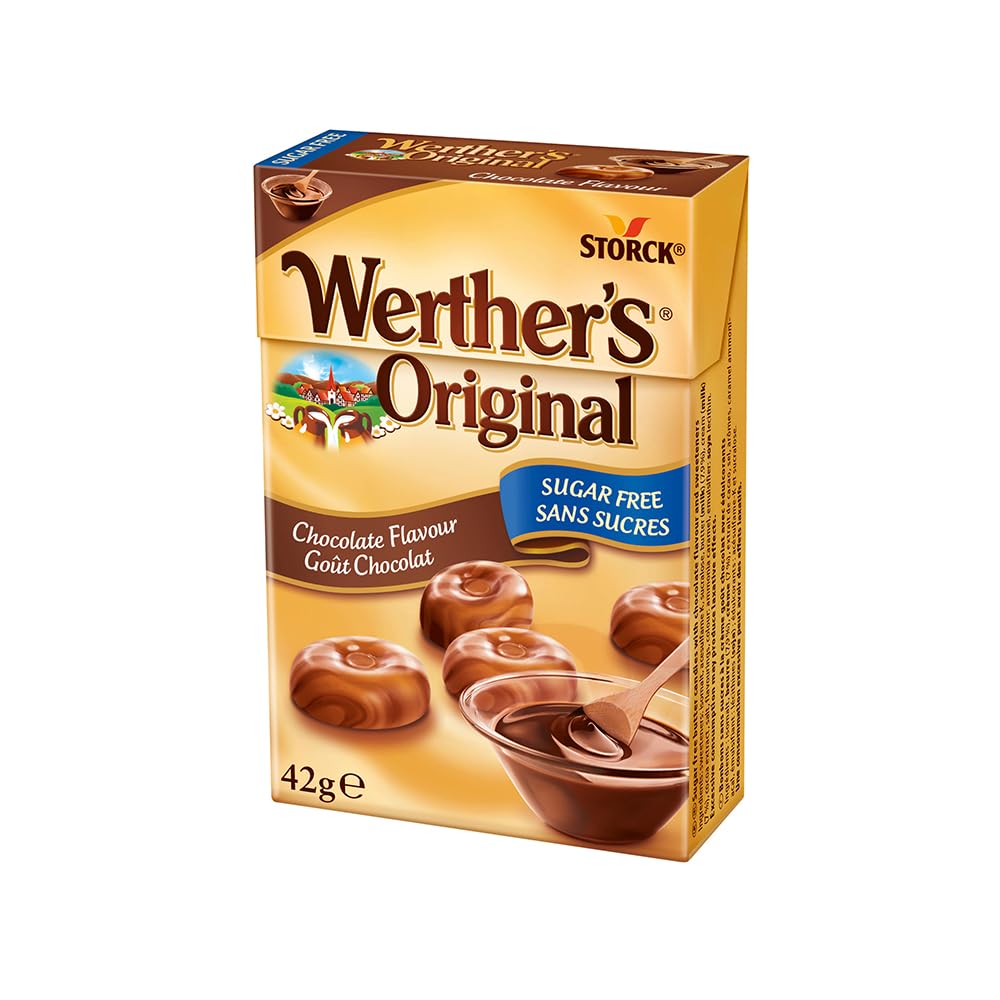 Werthers Original Chocolate Sugar Free Candies 42g Travel pack (B0CNQ3BK87) Amazon Price History, Amazon Price Tracker