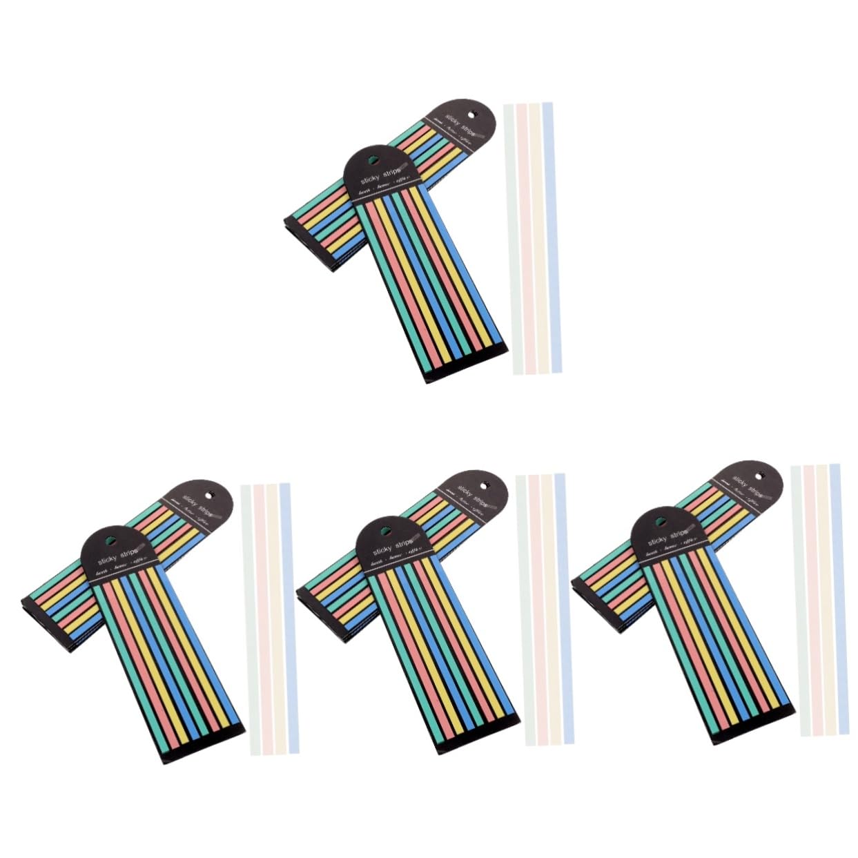 4piezas Notas Adhesivas Transparentes De Pastel Pestañas De Índice Reutilizables Para Anotar Libros y Lectura Libros De Marcadores Fluorescentes Aesthetic Para Estudiantes y