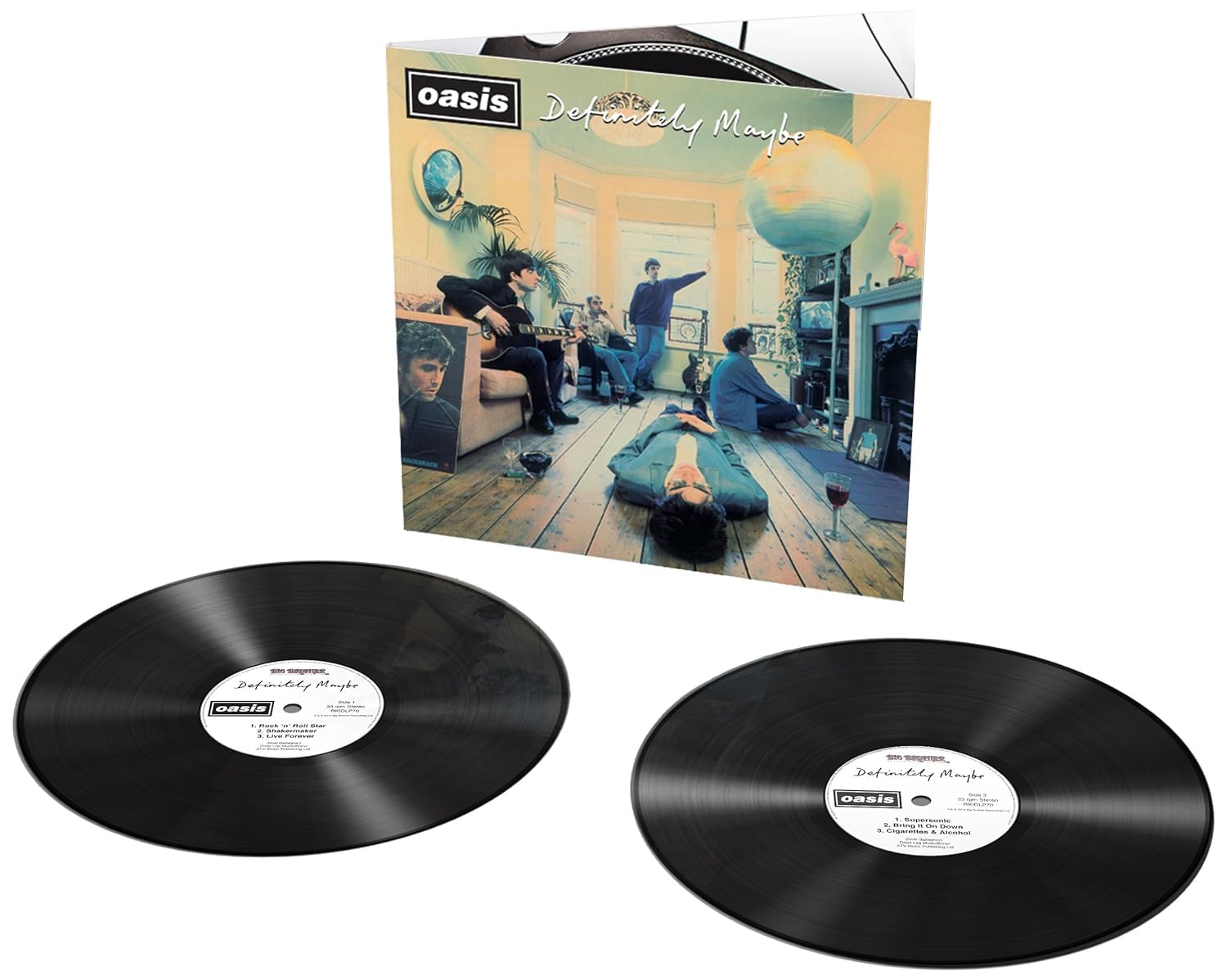 Definitely Maybe by Oasis (180Gram Double Vinyl) | Amazon.com.br